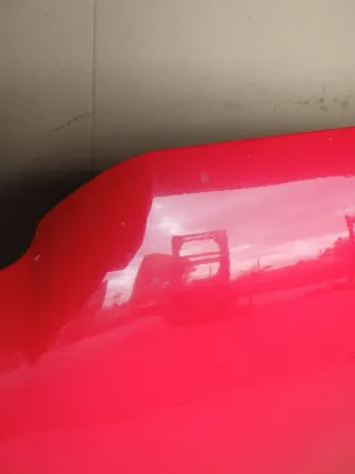 VW Bora Motorhaube Haube Klappe vorne rot LP3G - Bild 4