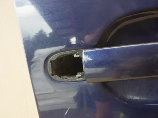 VW Passat 3B 3BG Kombi Limo Tür vorne rechts Beifahrertür blau LD5Q ohneAnbaute - Bild 3