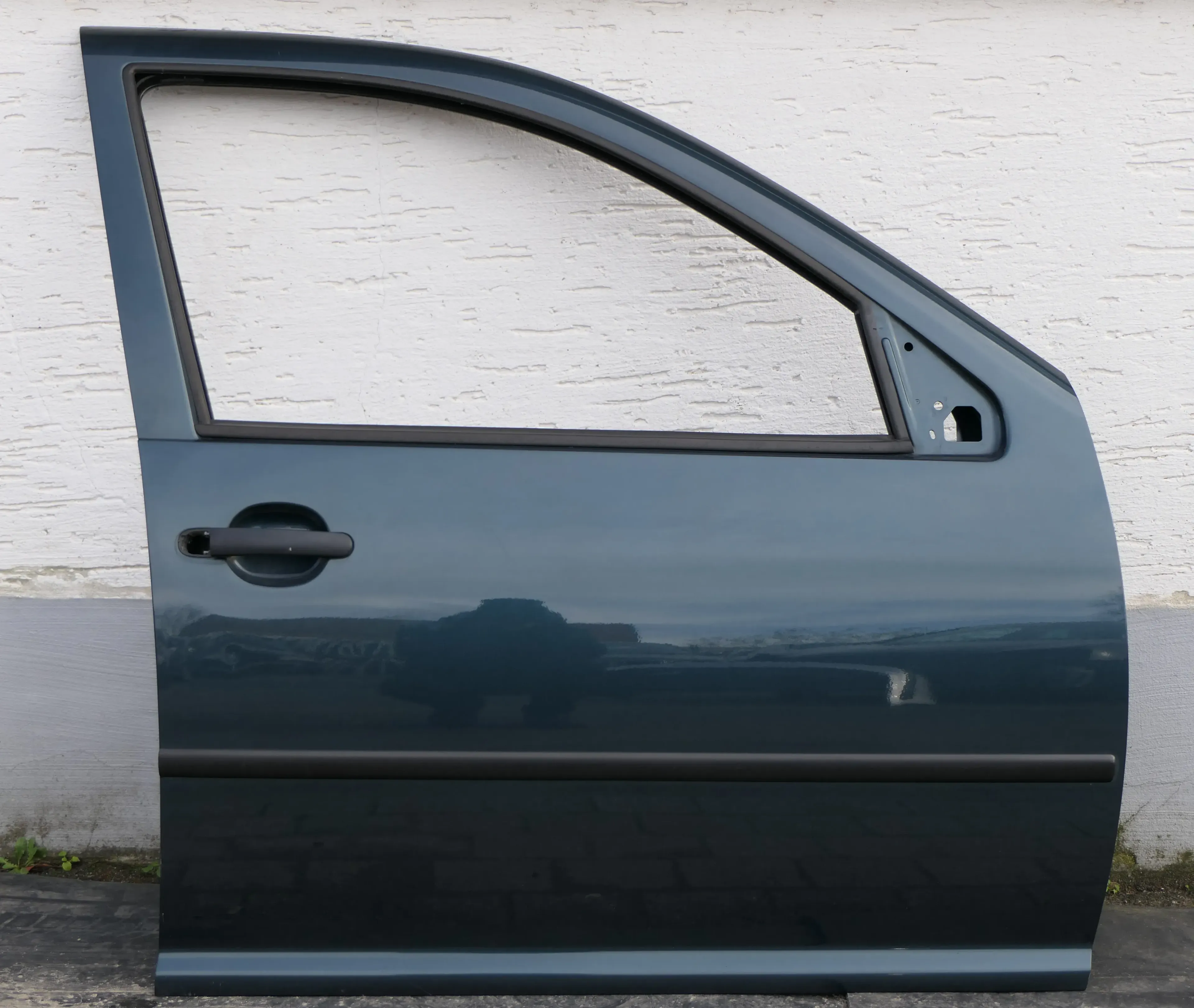 VW Golf 4 Bora Tür vorne rechts Beifahrertür 4/5-Türer Kombi Variant grün LC6X c - Bild 1