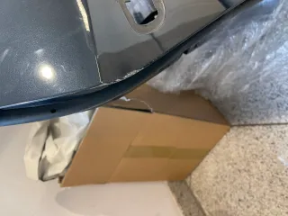 VW Passat 3C Kombi Variant Tür hinten rechts blau grau LC5F ohneAnbauteile - Bild 6