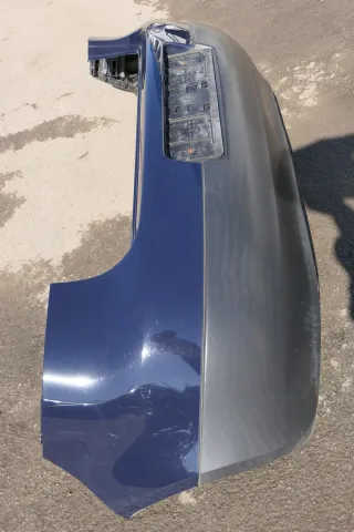 VW Golf 5 1K Limousine Stoßstange hinten Heckstoßstange blau lila LA5G - Bild 3