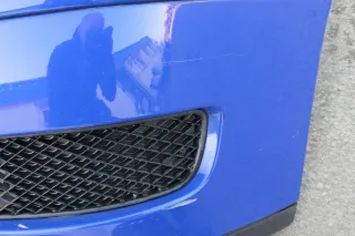 VW Polo 6N2 Stoßstange vorne Frontstoßstange Stoßfänger blau LA5C - Bild 4