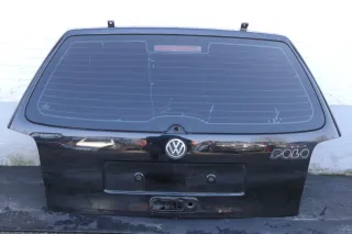 VW Polo 6N Heckklappe Klappe hinten Kofferraumklappe mit Scheibe schwarz LC9Z m - Bild 1
