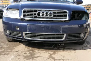 Audi A4 B6 8E Motorhaube Haube Klappe blau LZ5J- mit Grill - Bild 2