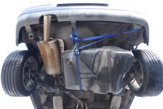VW Golf 3 Auspuff Mitteltopf + Endschalldämpfer 1,8 AAM ANN Benziner - Bild 4