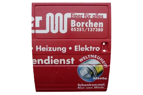 VW T4 Transporter Tür rechts Schiebetür rot Multivan Caravelle