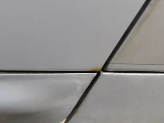 Audi A6 4B C5 Tür Türblatt hinten links nur Türblatt silber LY7W -ohneAnbauteile - Bild 8