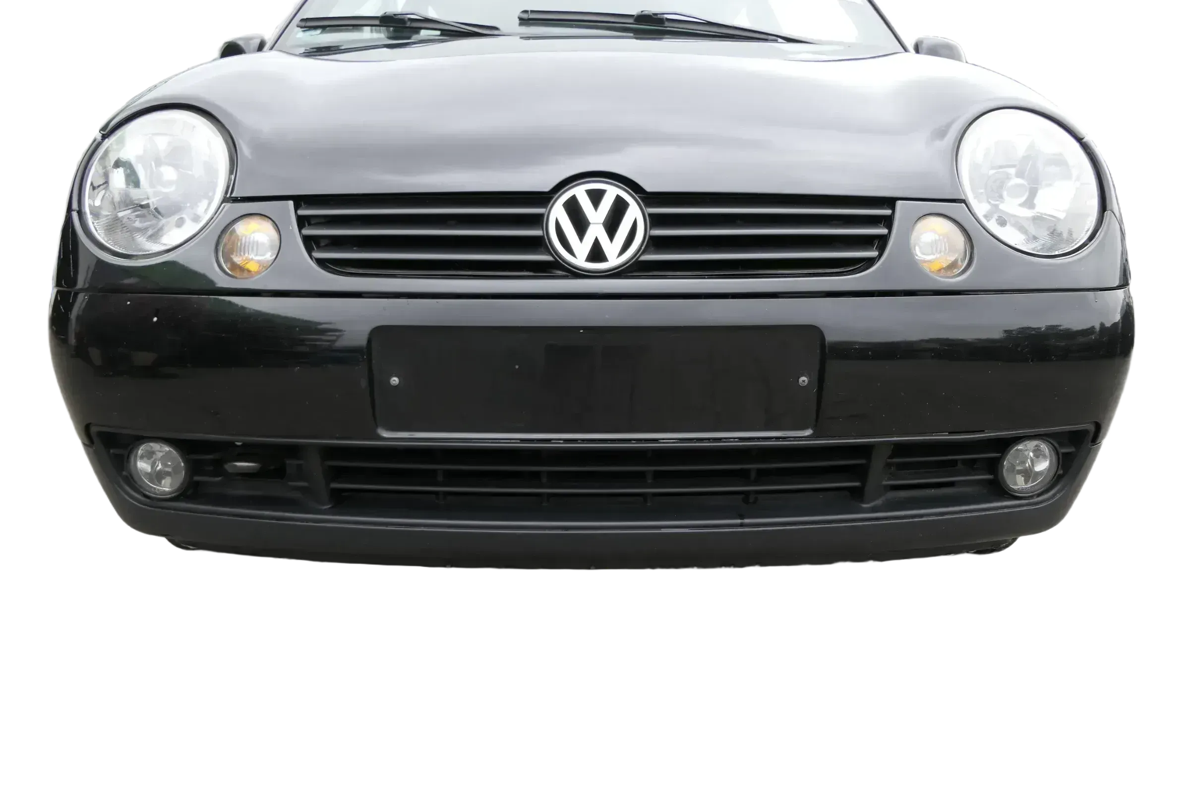 VW Lupo Stoßstange vorne Frontstoßstange Stoßfänger schwarz L041 - Bild 1