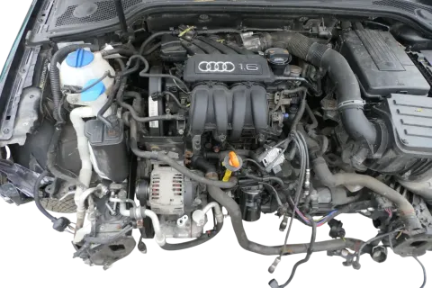 VW Golf 5 Plus Touran Motor BSE 1,6l 75kw 105PS 162.000km - OHNE Anbauteile