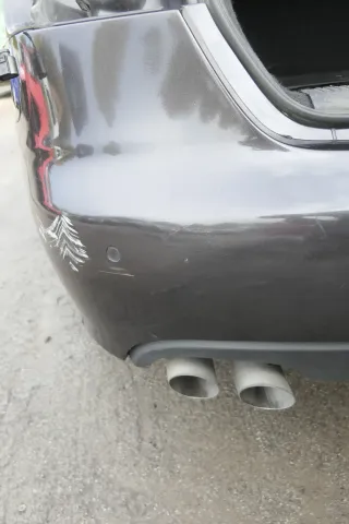 Audi A4 8K B8 Limousine Stoßstange hinten Heckstoßstange grau braun LZ7L PDC - Bild 6