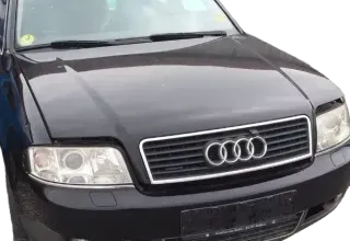 Audi A6 4B Motorhaube Klappe vorn Facelift (ab. Mitte 2002) schwarz LZ9W + Grill - Bild 1