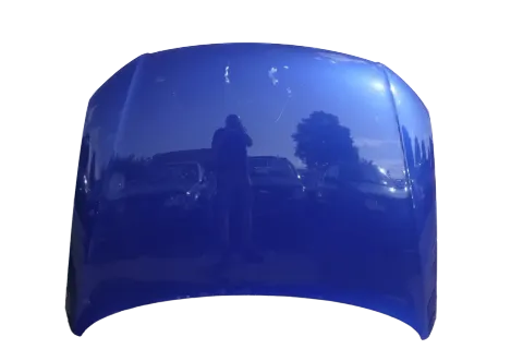 VW Passat 3C Motorhaube Klappe vorne vorn Haube blau LC5E