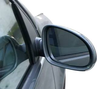 Golf 5 1K elektrischer Spiegel Außenspiegel rechts mit Blinker grau grün LA6Q - Bild 1