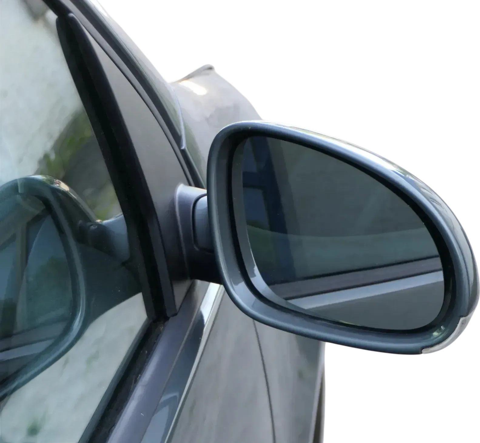Golf 5 1K elektrischer Spiegel Außenspiegel rechts mit Blinker grau grün LA6Q - Bild 1