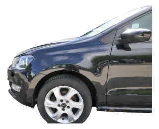 VW Polo 6R 6C Kotflügel vorne links schwarz LC9Z - Bild 1