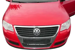 VW Passat 3C Motorhaube Klappe vorne vorn Haube rot L3YD - Bild 1