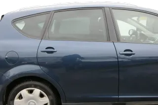 Seat Altea XL 5P Tür hinten rechts grau blau LS5Y - ohneAnbauteile - Bild 1