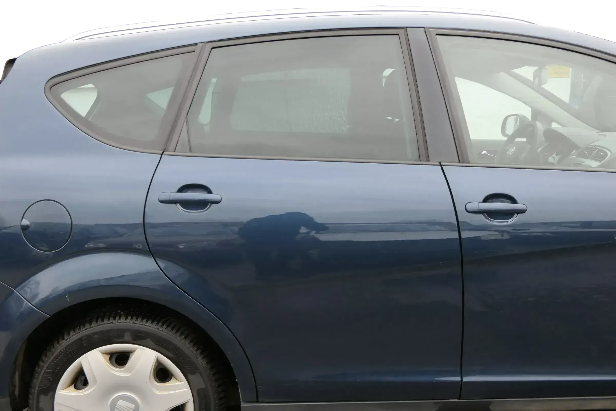 Seat Altea XL 5P Tür hinten rechts grau blau LS5Y - ohneAnbauteile - Bild 1