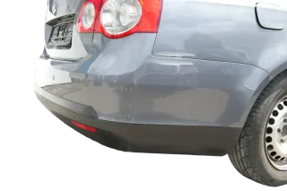 VW Jetta 1K Stoßstange hinten Heckstoßstange Stoßfänger grau LD7X platinumgr PDC - Bild 4