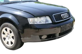 Audi A4 8E B6 Kombi Avant Stoßstange vorne mit Spoiler schwarz LY9B - Bild 7