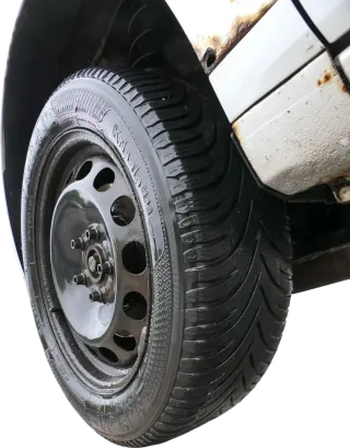 A3 8P Kotflügel vorne links silber grau LX7W auch Sportback -Rost - Bild 5