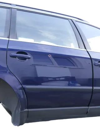 VW Passat 3B 3BG 3B6 Kombi Avant Tür hinten rechts mit Scheibe blau LB5N - Bild 1