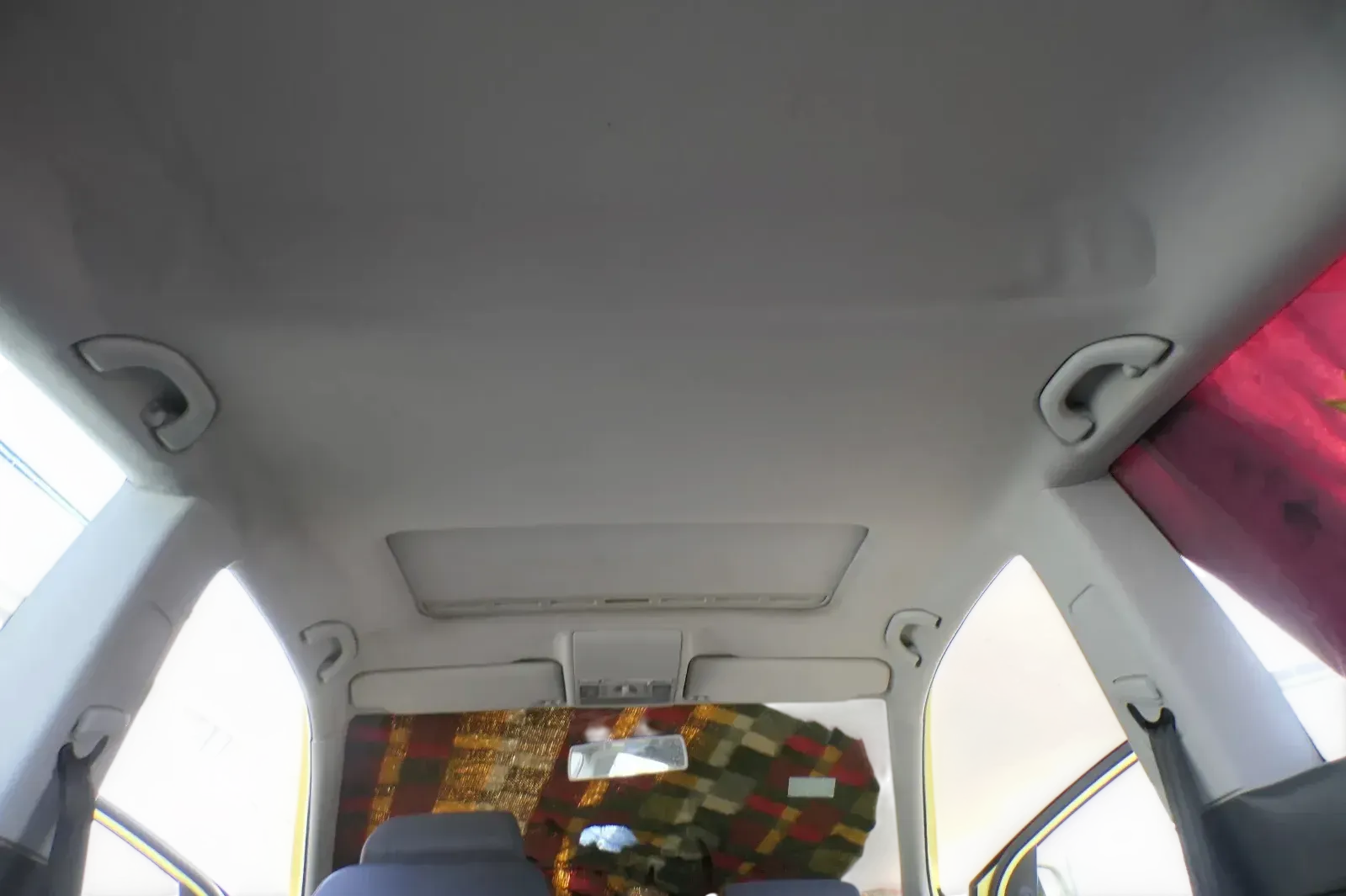 VW Polo 9N3 9N Himmel Innenraum Decke Dachhimmel Dach 2/3 Türer grau Schiebedach - Bild 1