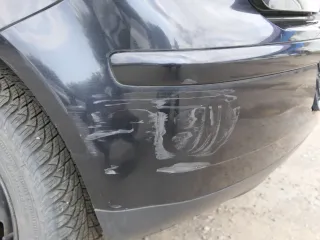 VW Polo 9N 9N3 Stoßstange Heckstoßstange hinten schwarz LC9Z Stoßfänger - Bild 13