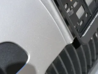 Fabia 6Y Stoßstange Stoßfänger vorne grau LF7T Facelift - Gitter NSW - Bild 8