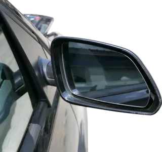 VW Polo 9N 9N3 elektrischer Spiegel Außenspiegel rechts LC9Z schwarz Blinker - Bild 1