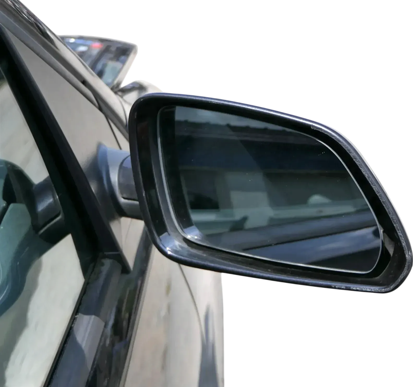 VW Polo 9N 9N3 elektrischer Spiegel Außenspiegel rechts LC9Z schwarz Blinker - Bild 1