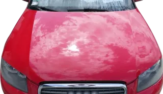 A3 8P 4/5-Türer Motorhaube Haube Klappe vorn vorne rot LY3J Sportback - Bild 1