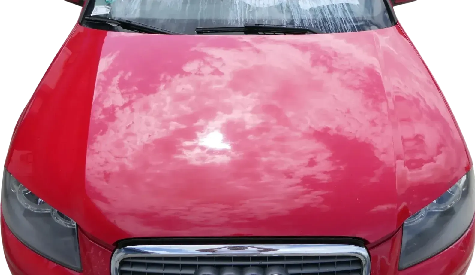 A3 8P 4/5-Türer Motorhaube Haube Klappe vorn vorne rot LY3J Sportback - Bild 1