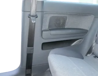 A3 8P Seitenverkleidung Seite Verkleidung hinten rechts 2/3-Türer Seite schwarz - Bild 1