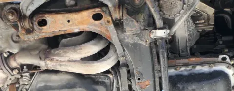 Audi 80 Auspuff Zwischenrohr Abgasrohr Hosenrohr 8A0253101C 2,0 ABT ABK