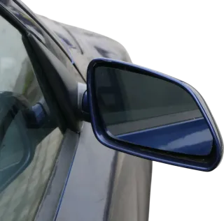 Skoda Octavia 1Z elektrischer Spiegel Außenspiegel rechts blau LF5Q Glas - Bild 1