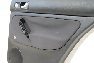 1x VW Golf 4 1J Limousine Türverkleidung Verkleidung Tür hinten rechts schwarz - Bild 5