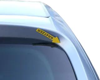 Seat Altea 5P Heckklappe mit Scheibe Klappe hinten silber LS7Y Kofferraumklappe - Bild 15