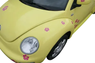 VW New Beetle 9C 1Y Kotflügel vorne links gelb LD1B 1C0821103H - Bild 2