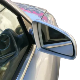 A4 8H Cabrio elektrischer Spiegel Außenspiegel rechts silber LY7W - Bild 1