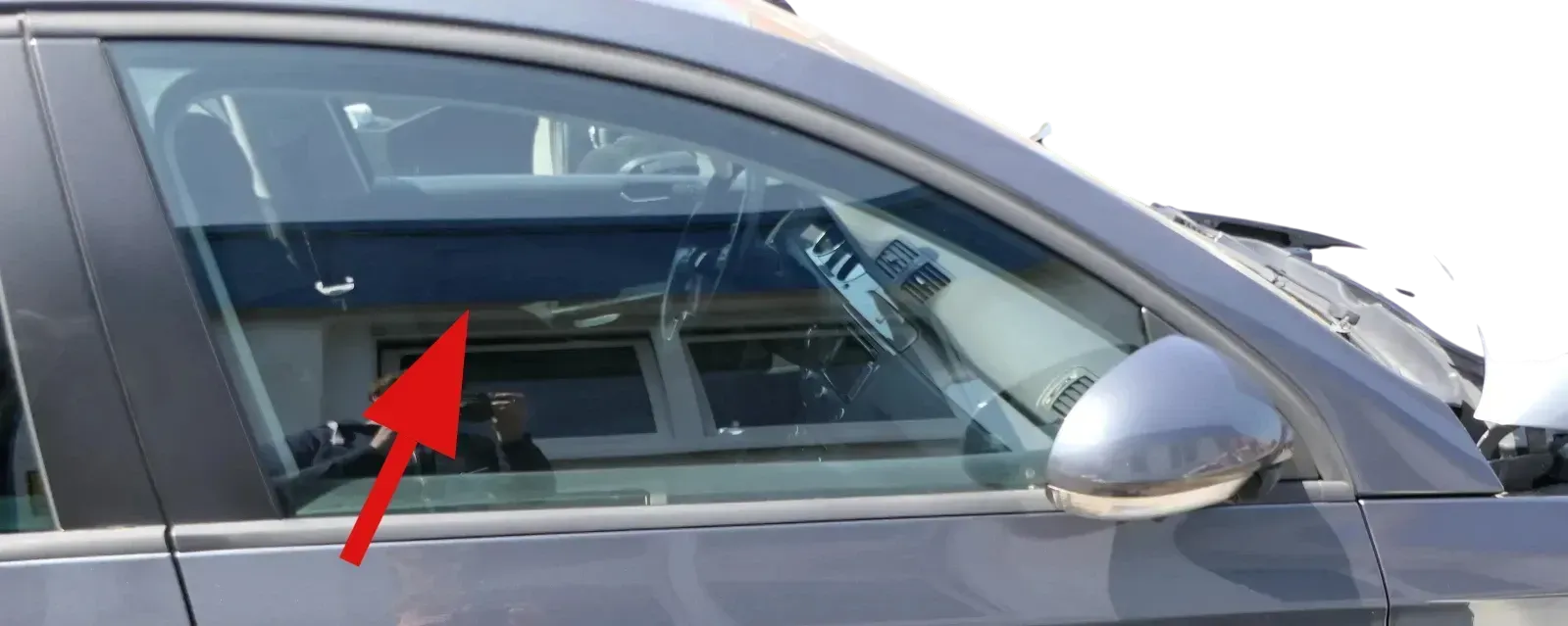VW Passat 3C vorne rechts Fenster Scheibe in Tür Fensterscheibe - Bild 1