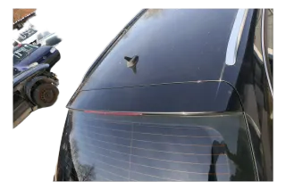 Audi A4 B8 8K Kombi Avant hinten Heckklappe mit Scheibe Deckel schwarz LZ9Y - Bild 11