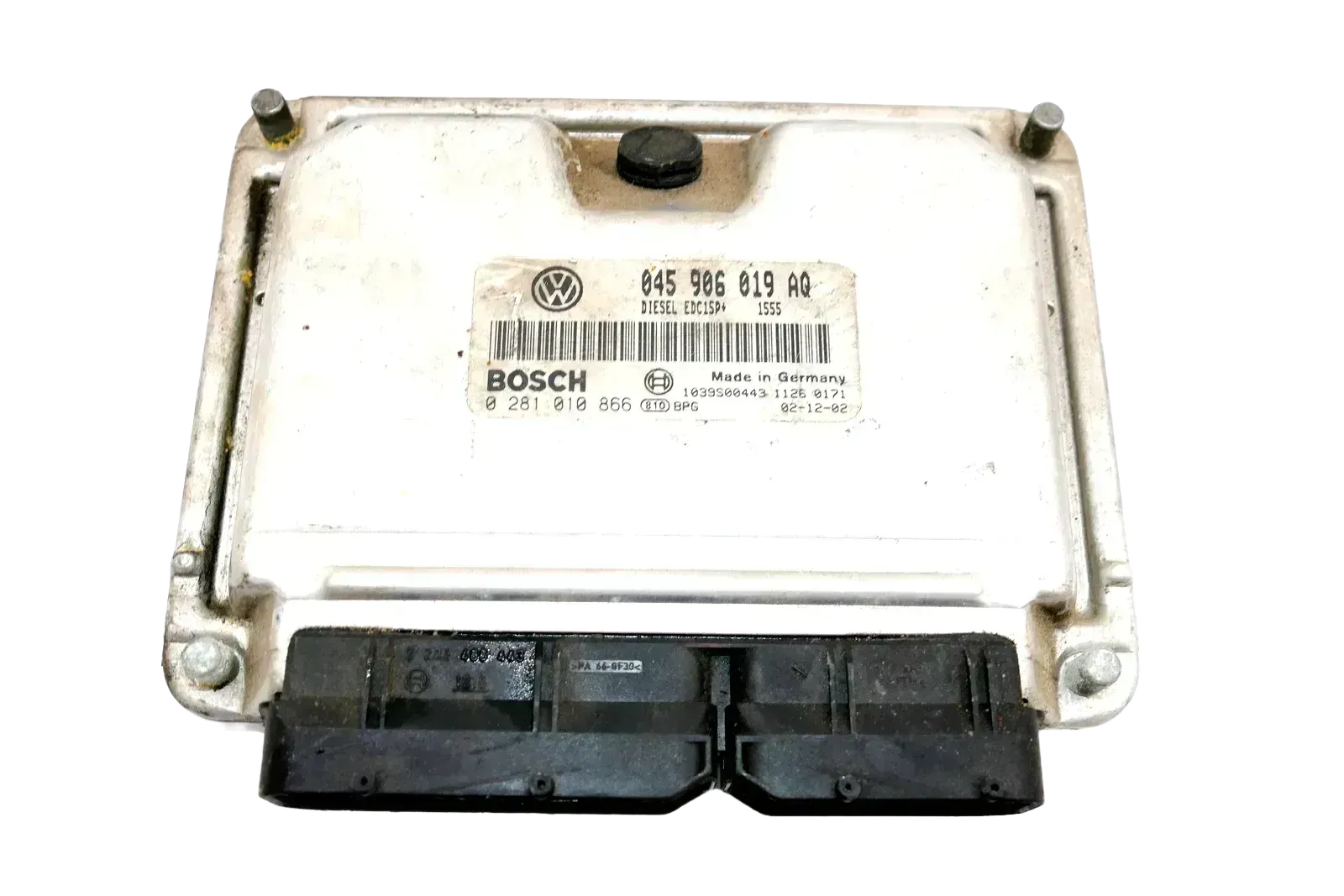 VW Polo 9N Steuergerät Motor Motorsteuergerät BAY 1,4 55kw 75PS 045906019AQ TDI - Bild 1