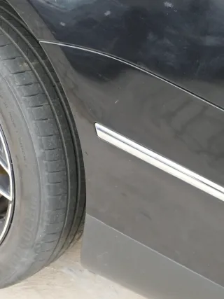 VW Passat 3C Kombi Stoßstange hinten Heckstoßstange schwarz LC9X Stoßfänger - Bild 2
