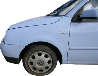 VW Lupo 6X Kotflügel vorne links blau hellblau LR5D - Bild 1