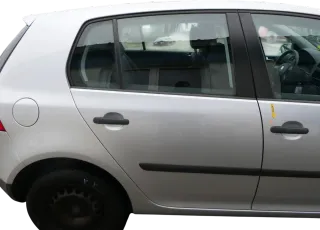 Golf 5 V 1K Tür Türrahmen hinten rechts 4/5-Türer grau silber LA7W -ohneAnbautei - Bild 1
