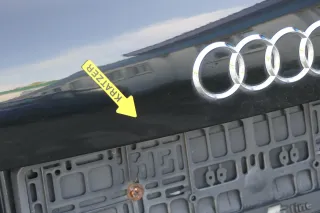 Audi A3 8P 4/5-Türer Heckklappe Klappe hinten schwarz LZ9Y Scheibe - Bild 6