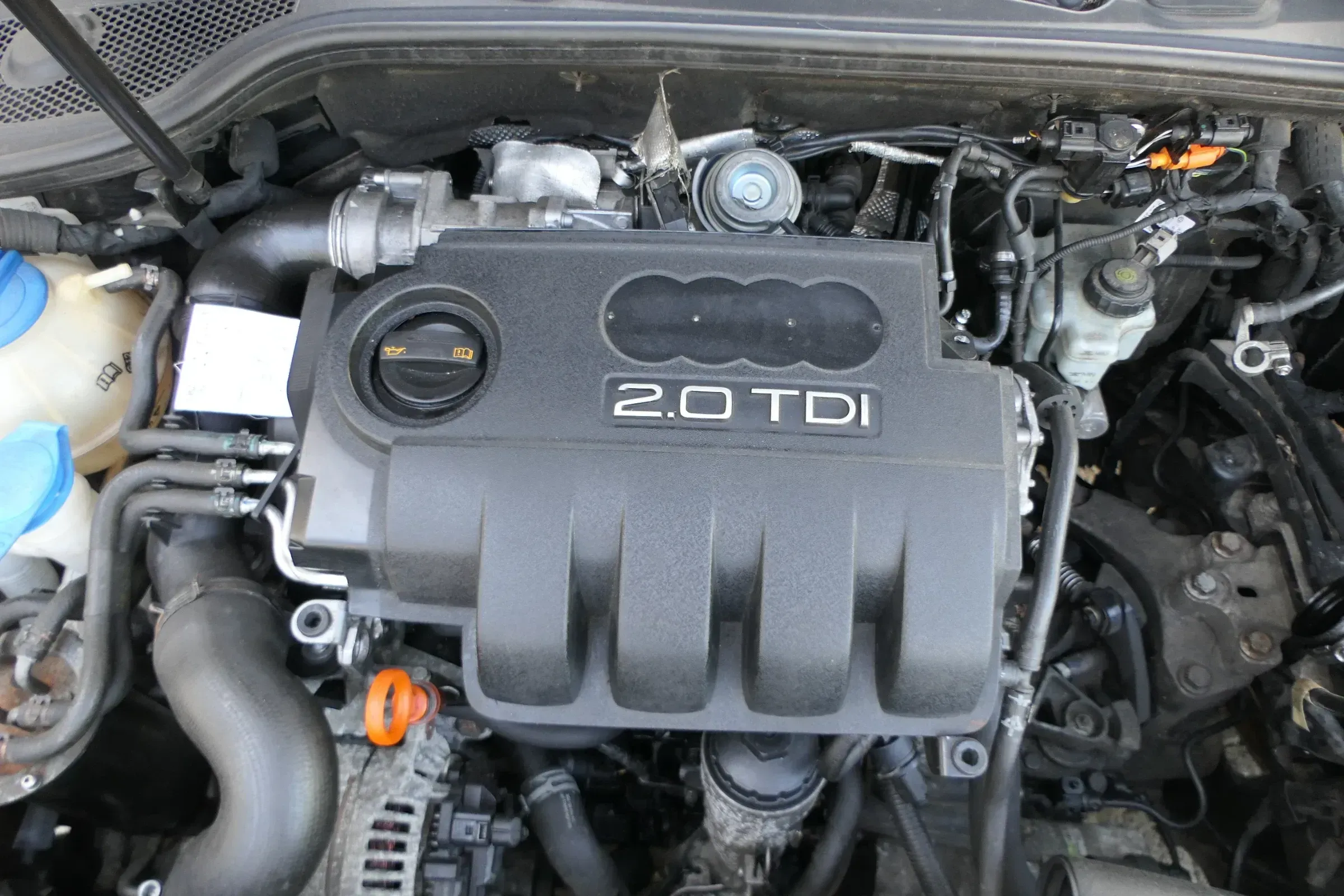 Audi A3 8P Motorabdeckung Abdeckung Motor Blende 2.0 TDI 03G103967H - Bild 1