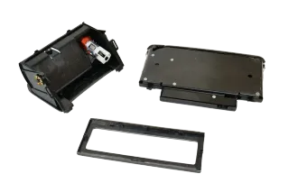 VW Passat 3B 3BG Mittelkonsole Verkleidung Aschenbecher Dekor netzoptik braun - Bild 6