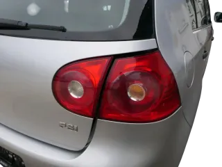 VW Golf 5 V Heckklappe hinten Kofferraumklappe mit Scheibe silber grau LA7W Sil - Bild 2